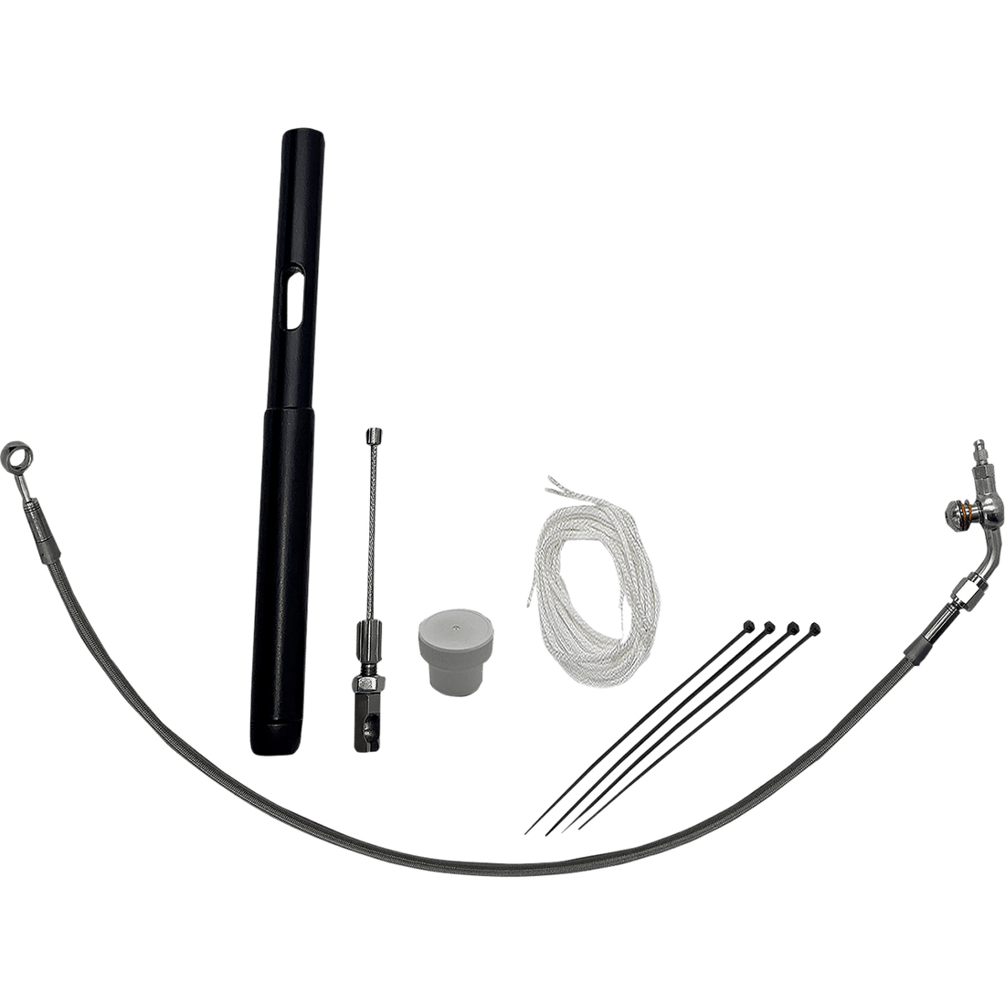 FAT BAGGERS INC. Installation Kit +4" Braided 109914