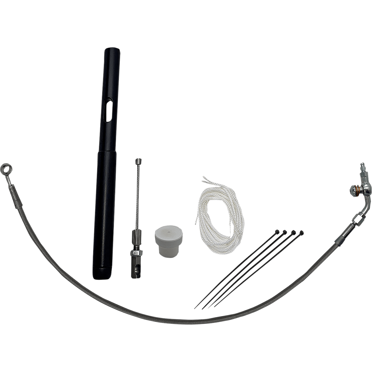 FAT BAGGERS INC. Installation Kit +4" Braided 109914