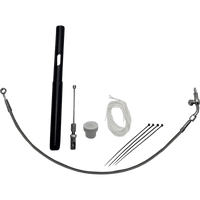 FAT BAGGERS INC. Installation Kit +4" Braided 109914