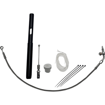 FAT BAGGERS INC. Installation Kit +4" Braided 109914