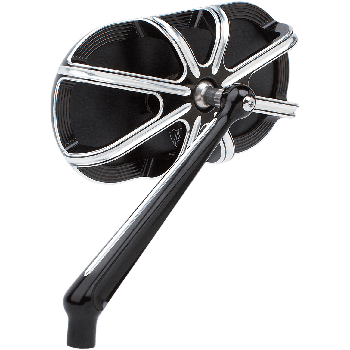 ARLEN NESS 10 Gauge Mirror Black Left 13160