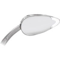 CUSTOM DYNAMICS Mirrors Dynamic Side View Oval Chrome CDMIRRORC