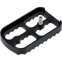 JOKER MACHINE Brake Pedal Cover Black Serrated 08641B