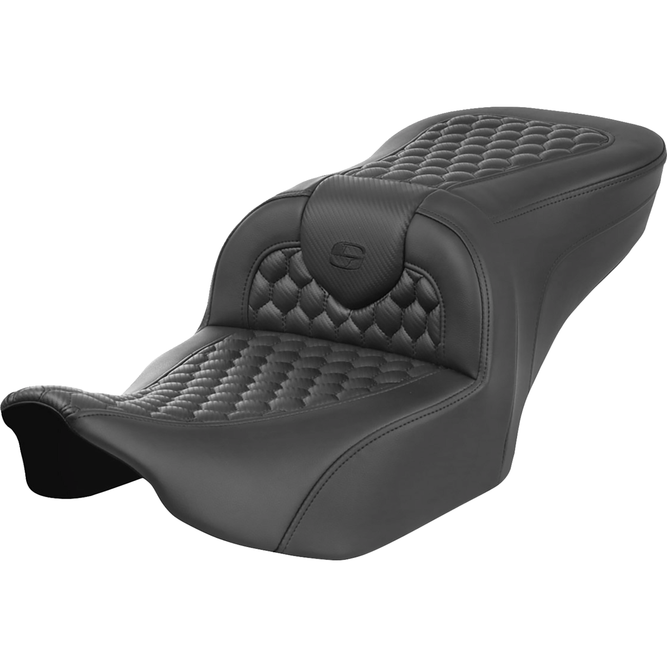 SADDLEMEN Roadsofa™ Seat without Backrest Honeycomb FLTR/FLHX '23-'24