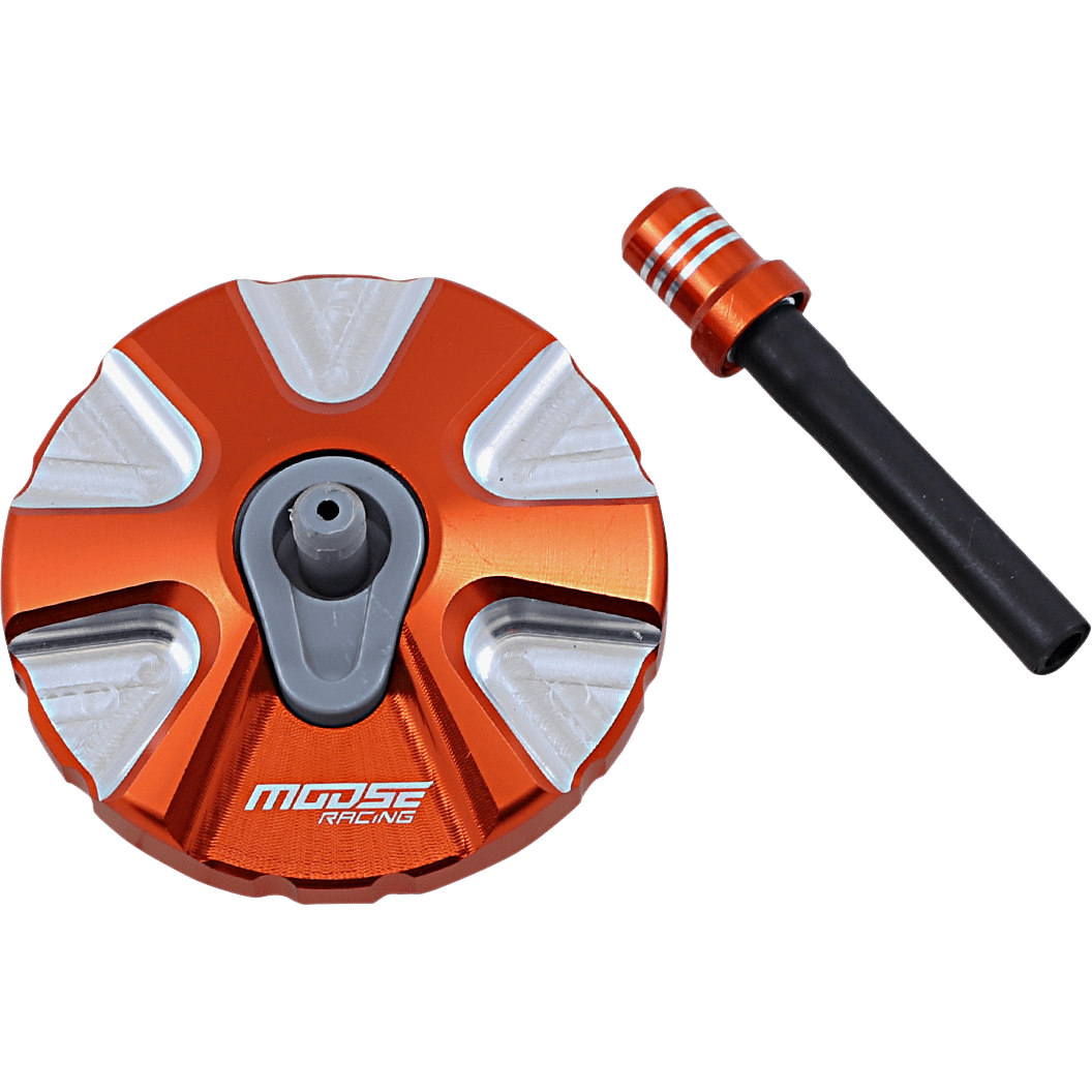 MOOSE RACING Aluminum Gas Cap Orange KTM