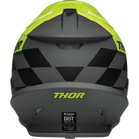 THOR Sector Helmet Birdrock Gray/Acid XS