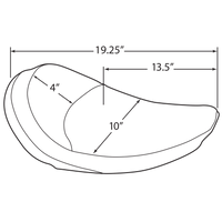 DRAG SPECIALTIES Solo Seat Smooth FX/FL '58-'84