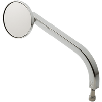 JOKER MACHINE Mirror No. 2 Standard Side View Round Chrome Left 030523L