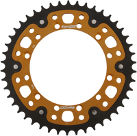 SUPERSPROX Stealth Rear Sprocket 46 Tooth Gold Kawasaki/Suzuki RST46046GLD