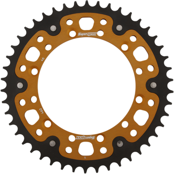 SUPERSPROX Stealth Rear Sprocket 46 Tooth Gold Kawasaki/Suzuki RST46046GLD