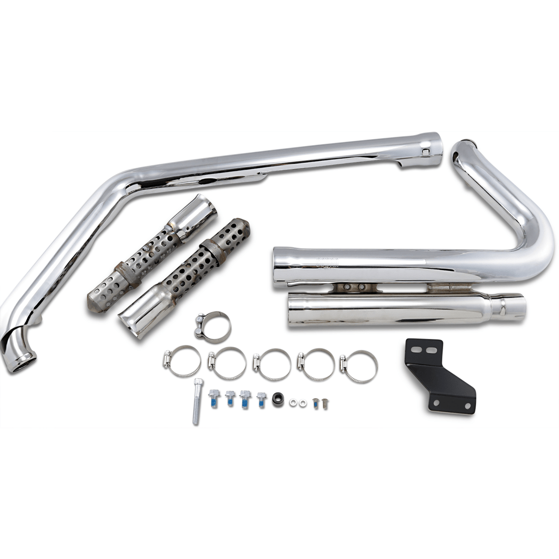 COBRA 909 Exhaust Chrome '07-'11 Softail 6710