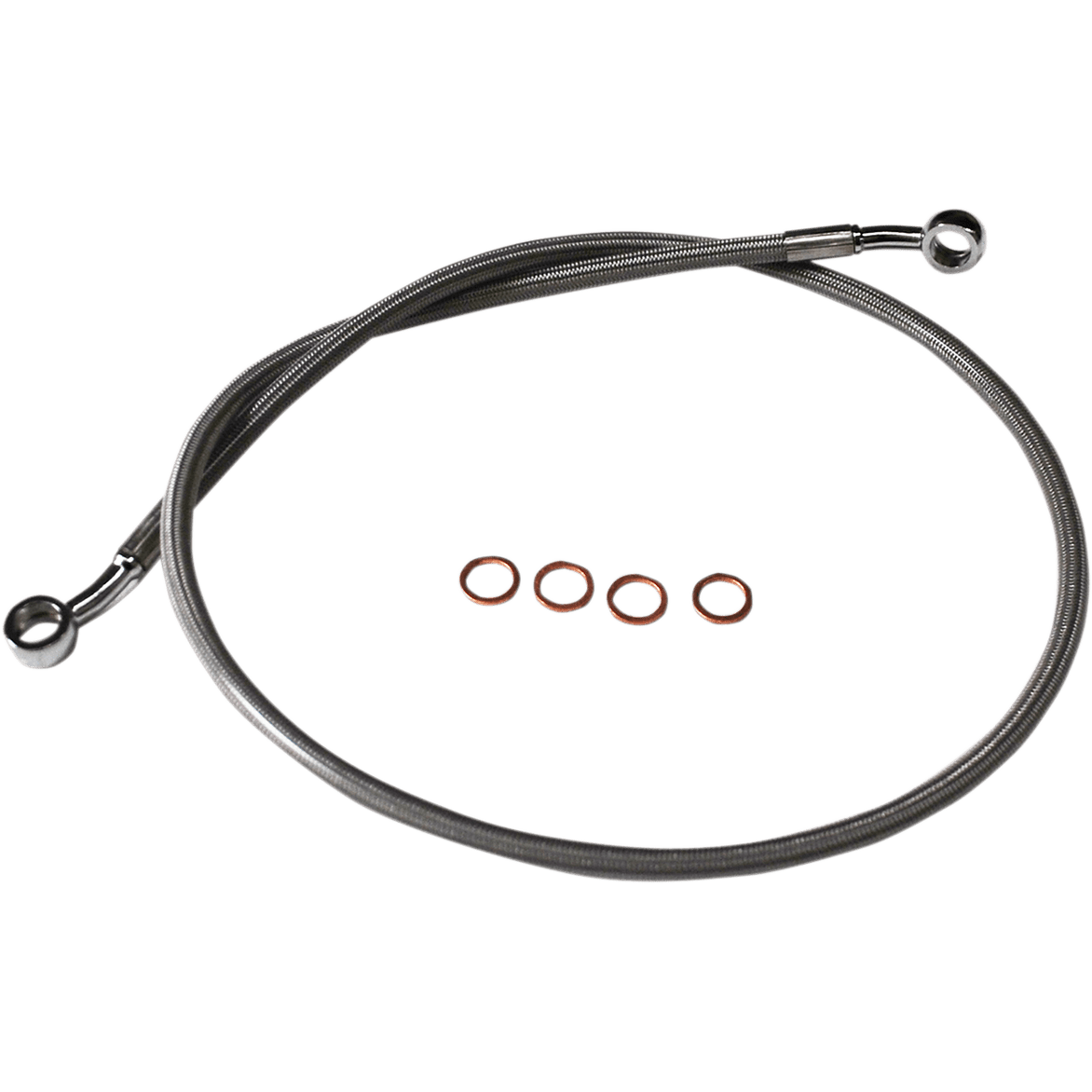 LA CHOPPERS Stainless Brake Line 12"-14" Scout