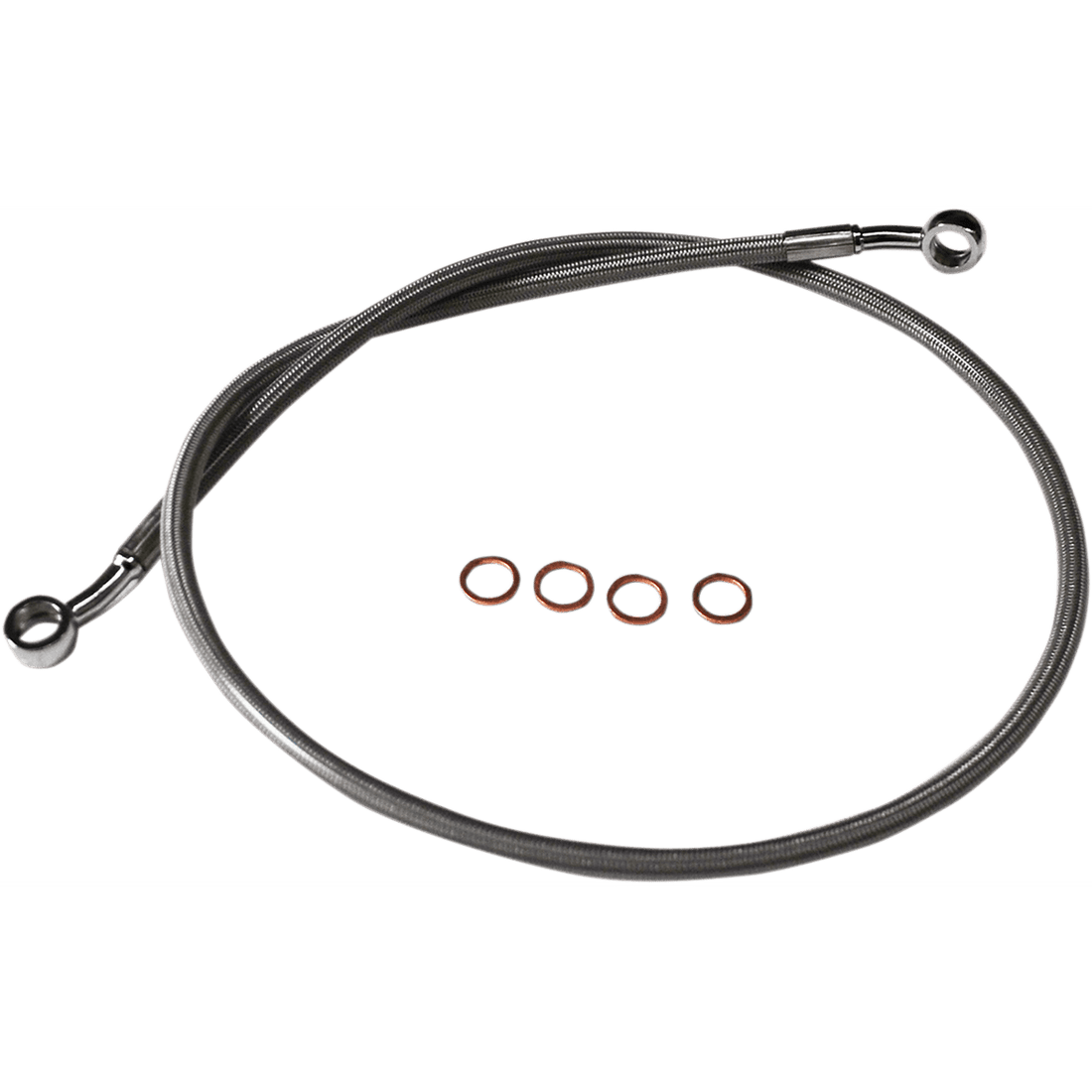 LA CHOPPERS Stainless Brake Line 12"-14" Scout