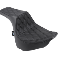 DRAG SPECIALTIES Predator III Seat Double Diamond Black Stitched FXFB/S '18-'22