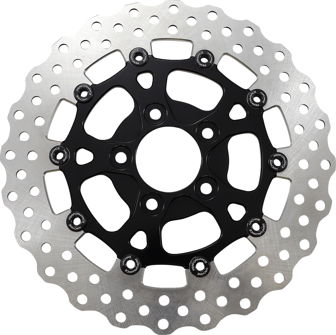 PERFORMANCE MACHINE PM Dominator Rotor Rear 11.5" Black 01331536SB