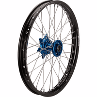 MOOSE RACING Wheel Assembly SX-1 Complete Front Black Wheel/Blue Hub 21x1.6 Husqvarna MF16021BKBU