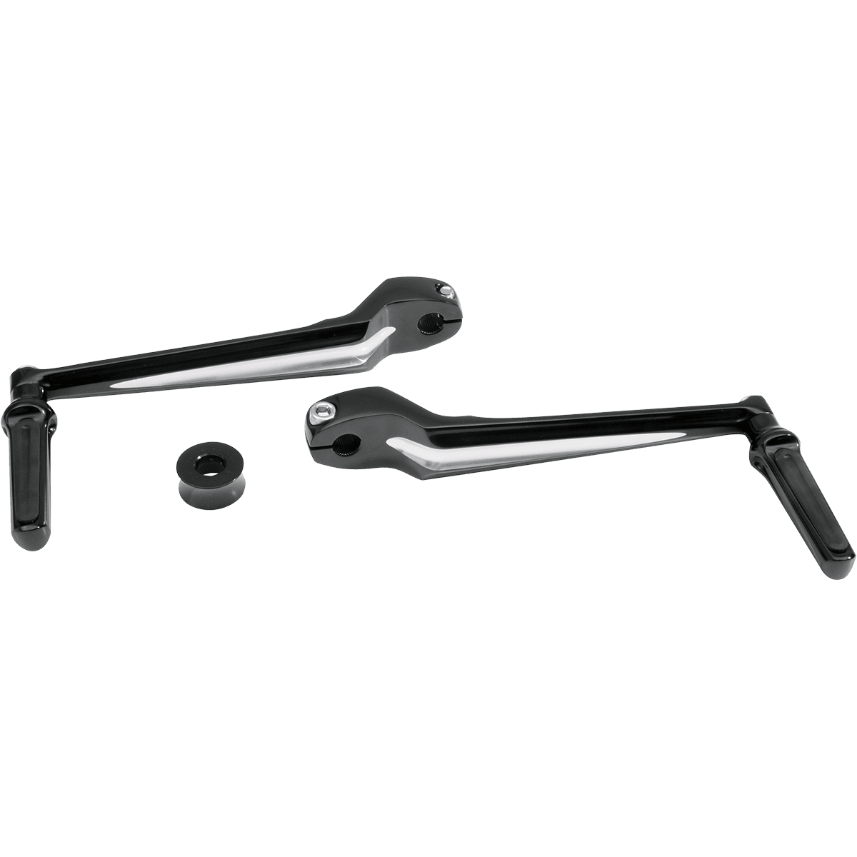 PERFORMANCE MACHINE PM Heel/Toe Shift Lever FLHT Black 00341081BM