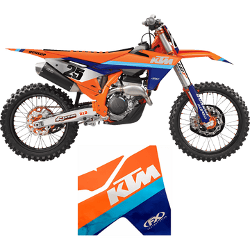 FACTORY EFFEX Shroud Graphic Kit Chrome Series KTM 2703502