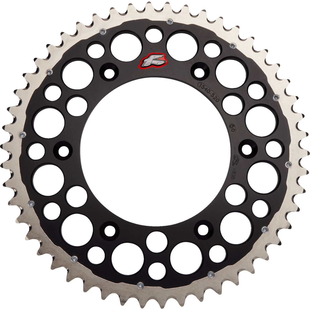 RENTHAL Twinring™ Rear Sprocket 50 Tooth Black 154052050GPBK