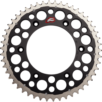 RENTHAL Twinring™ Rear Sprocket 50 Tooth Black 154052050GPBK