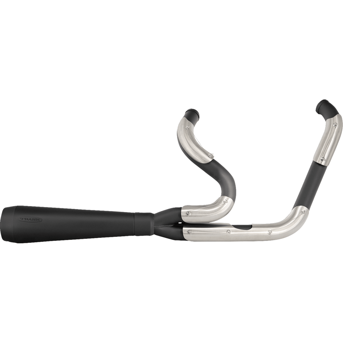 TRASK Assault 2:1 Exhaust Black TM5020BK