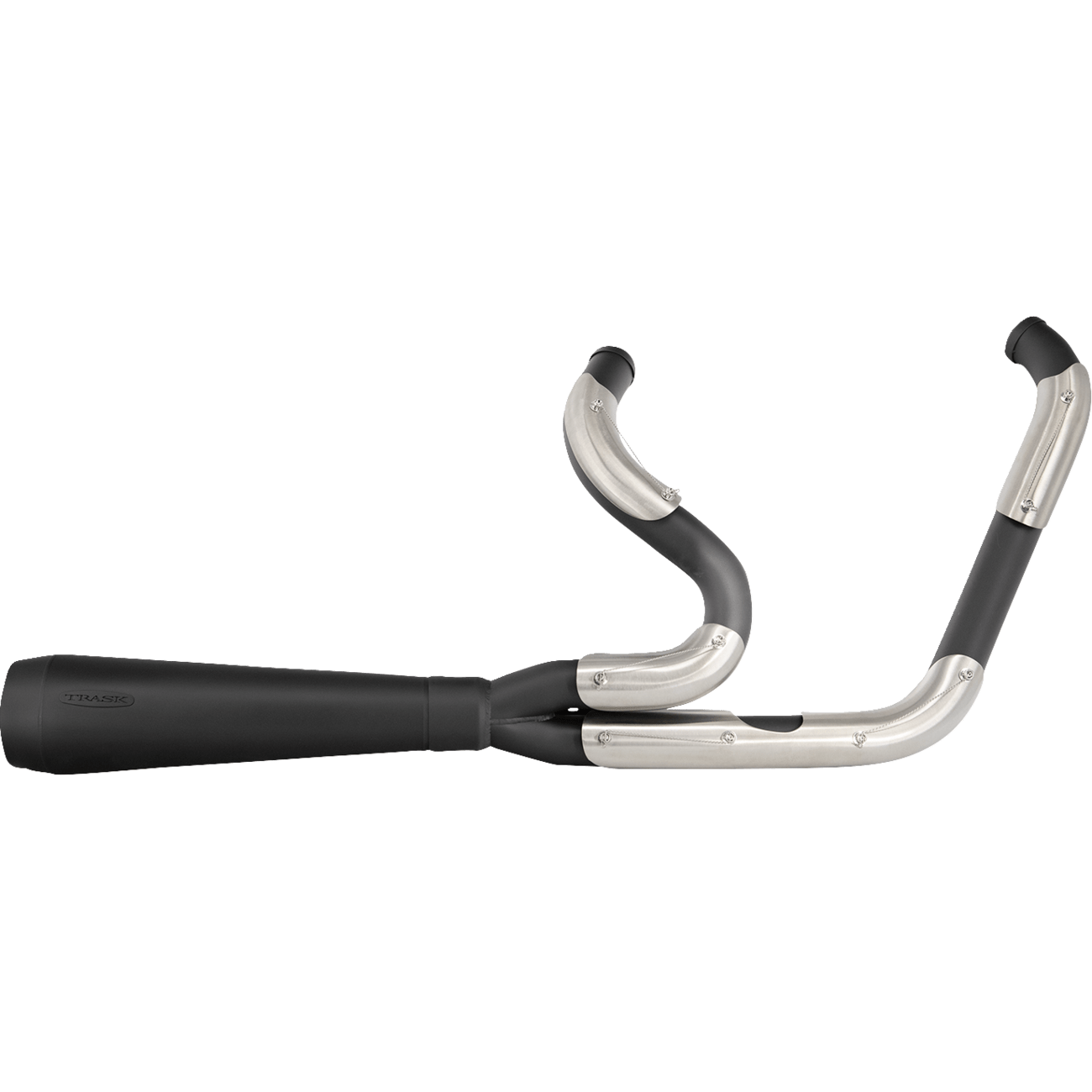 TRASK Assault 2:1 Exhaust Black TM5020BK