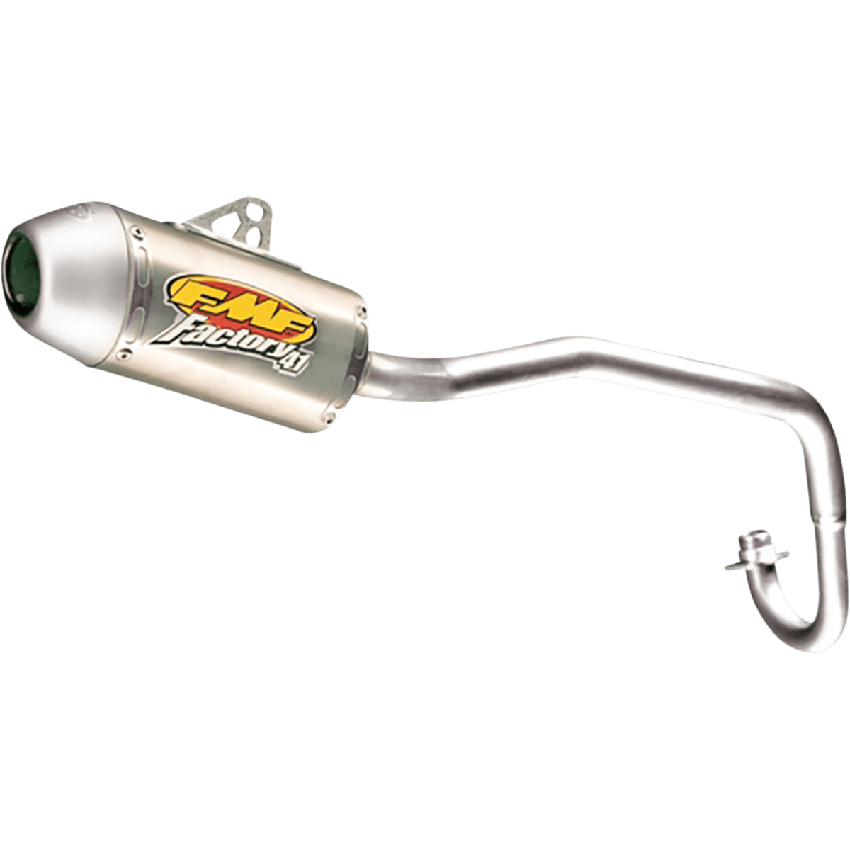 FMF Factory 4.1 Exhaust Anodized Titanium/Stainless Steel 042381