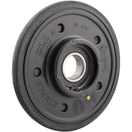 KIMPEX Idler Wheel with Bearing 6205-2RS Without Insert Black Group 1 5.63" OD x 1" ID