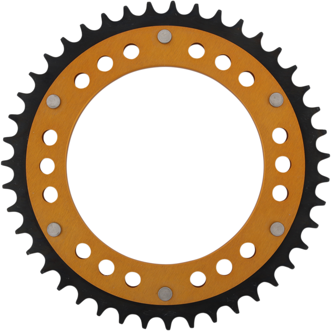 SUPERSPROX Stealth Rear Sprocket 43 Tooth Gold Honda RST130643GLD