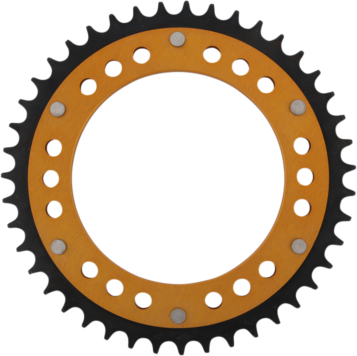 SUPERSPROX Stealth Rear Sprocket 43 Tooth Gold Honda RST130643GLD