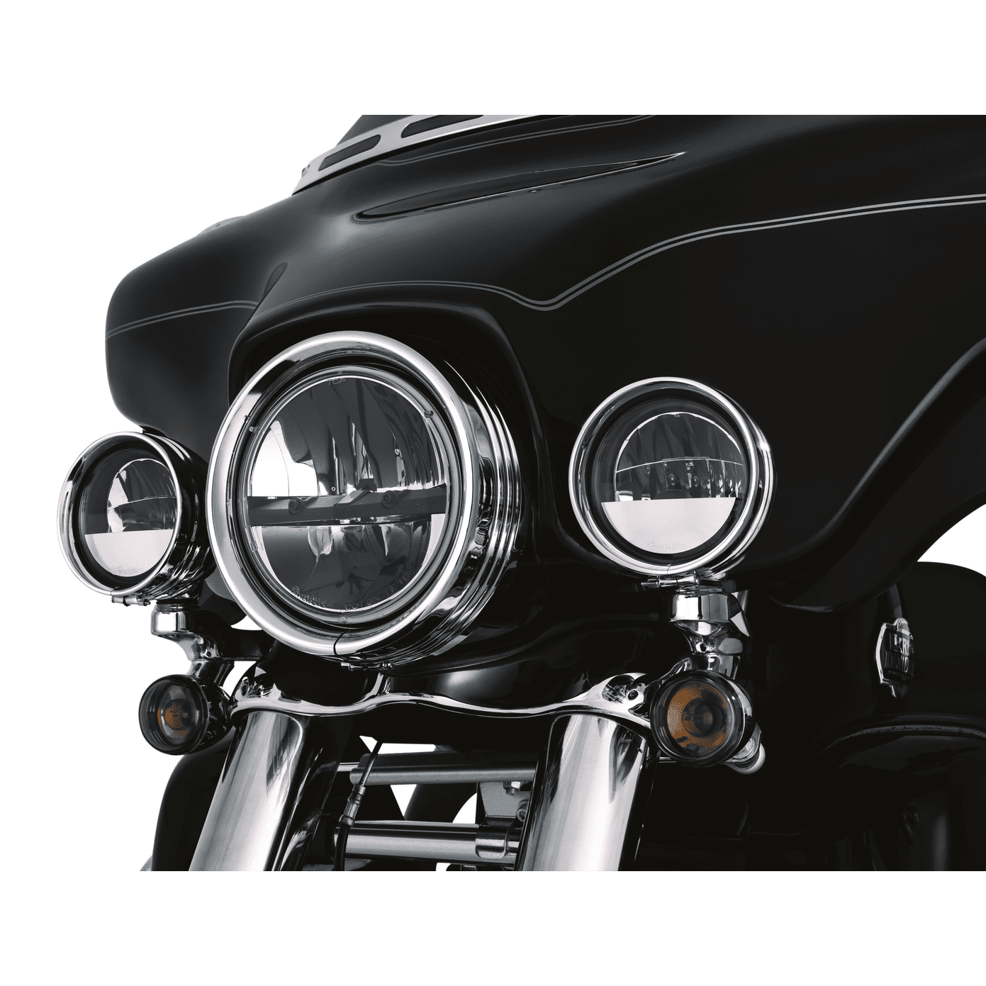 KURYAKYN 7" Headlight Trim Chrome