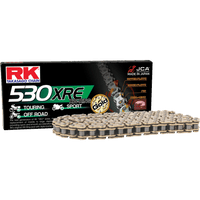 RK 530 XRE Drive Chain 110 Links Gold GB530XRE110