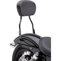 COBRA Round Sissy Bar Short Black Sportster 6021253B