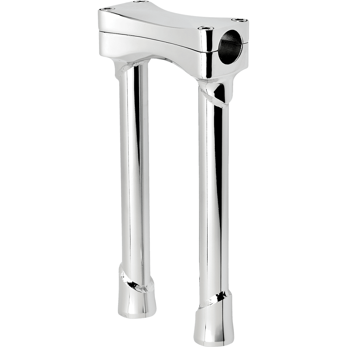 BILTWELL Risers Murdock Oversized 10" Chrome 641310510