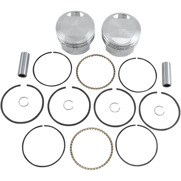 WISECO Piston Kit Standard S1 Buell 1200 cc