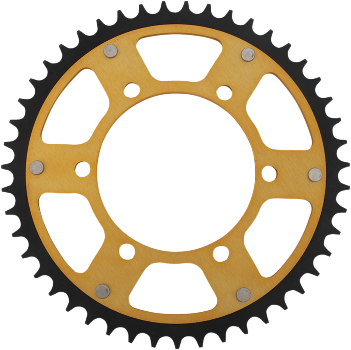 SUPERSPROX Stealth Rear Sprocket 47 Tooth Gold Kawasaki/Yamaha/Suzuki RST48647GLD