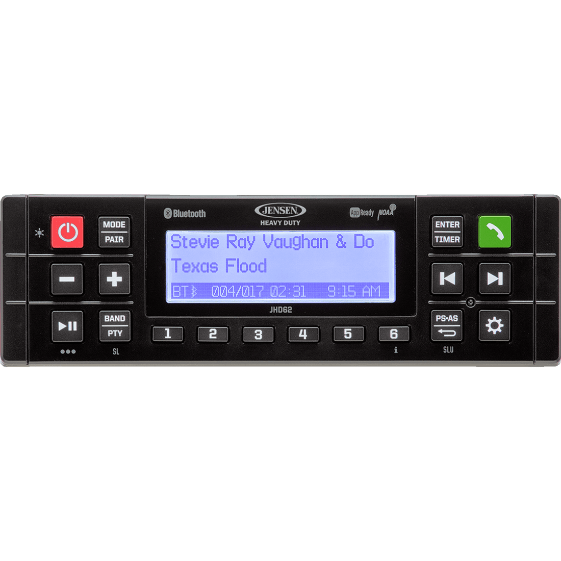 JENSEN Bluetooth Stereo JHD62B