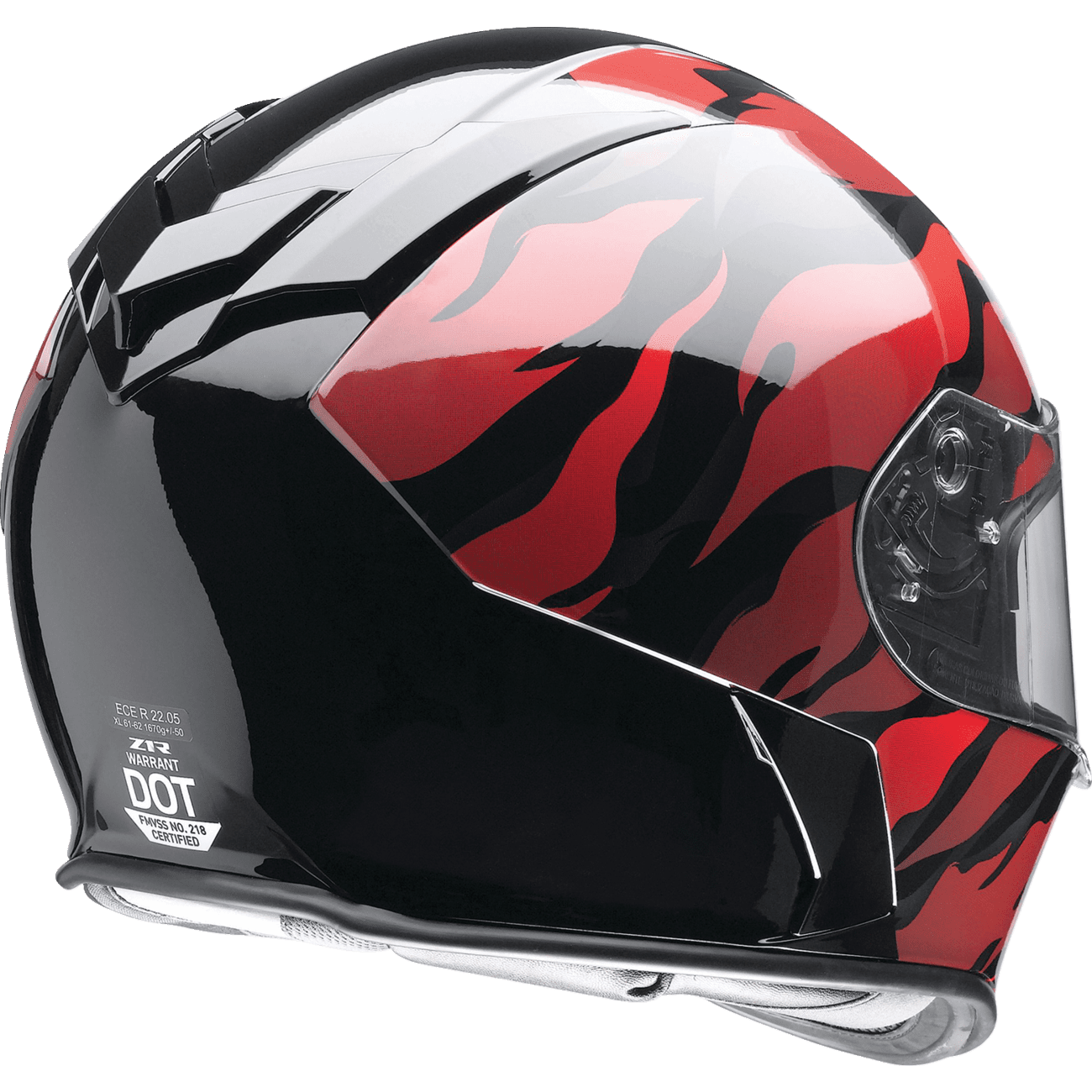 Z1R Warrant Helmet Panthera Black/Red XS