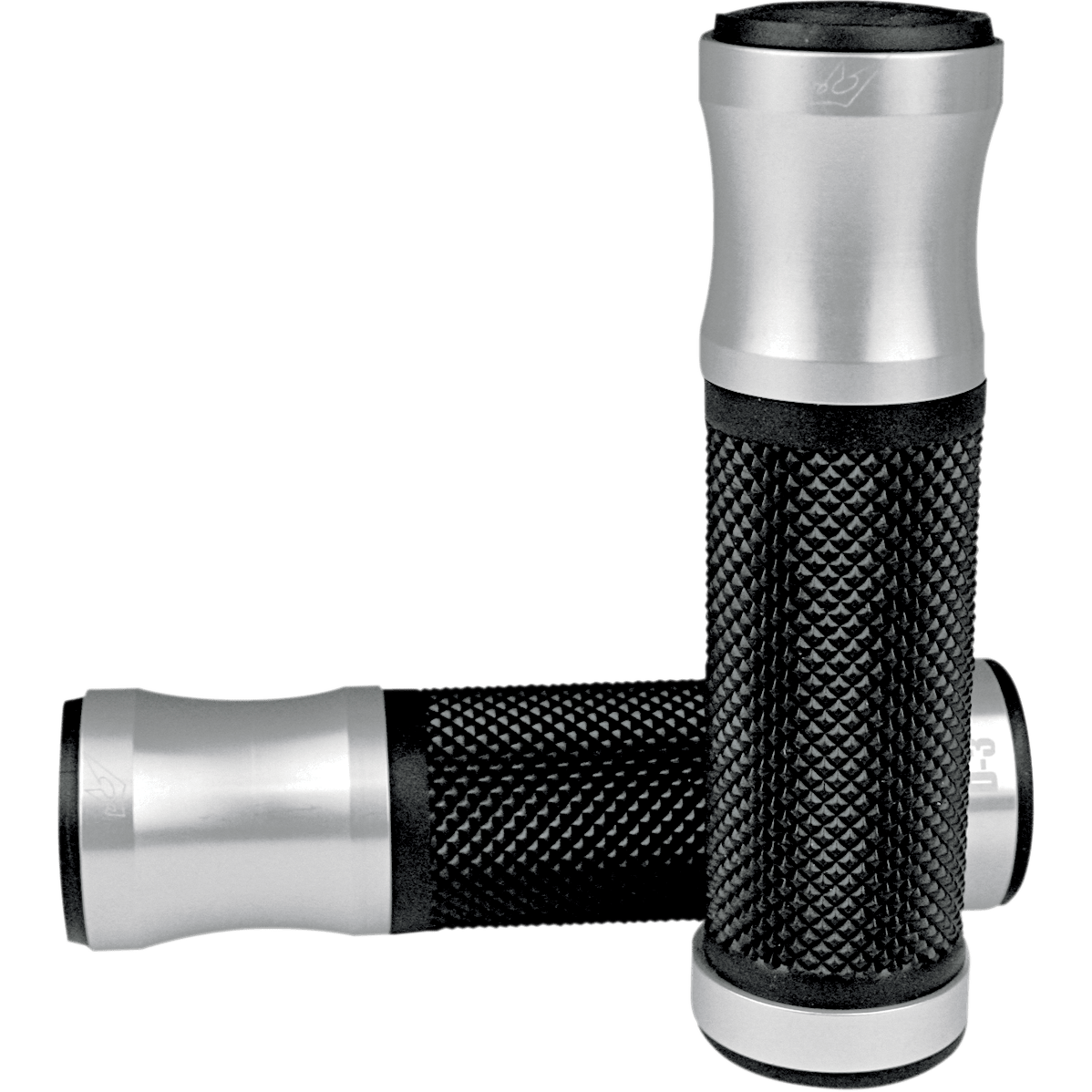 DRIVEN RACING Grips D3 Silver/Black