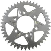 VORTEX Aluminum Sprocket Silver Rear 43 Tooth