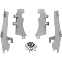 MEMPHIS SHADES Batwing Trigger Lock Mounting Kit V Star Polished MEK1909