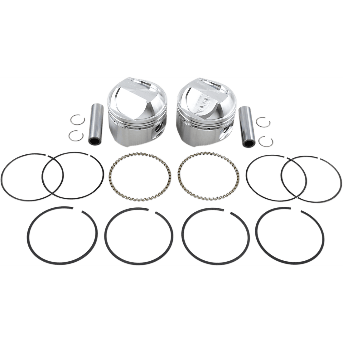 WISECO Piston Kit Standard High Compression Big Twin 1340 cc 80"