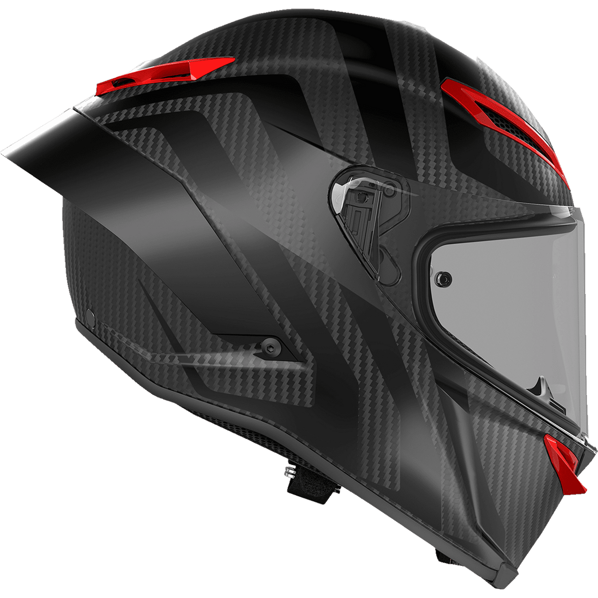 AGV Pista GP RR Helmet Intrepido Matte Carbon/Black/Red Medium 2118356002019M