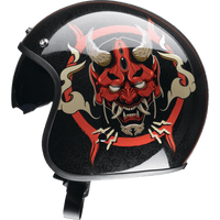 Z1R Saturn Helmet Devilish Gloss Black/Red XS