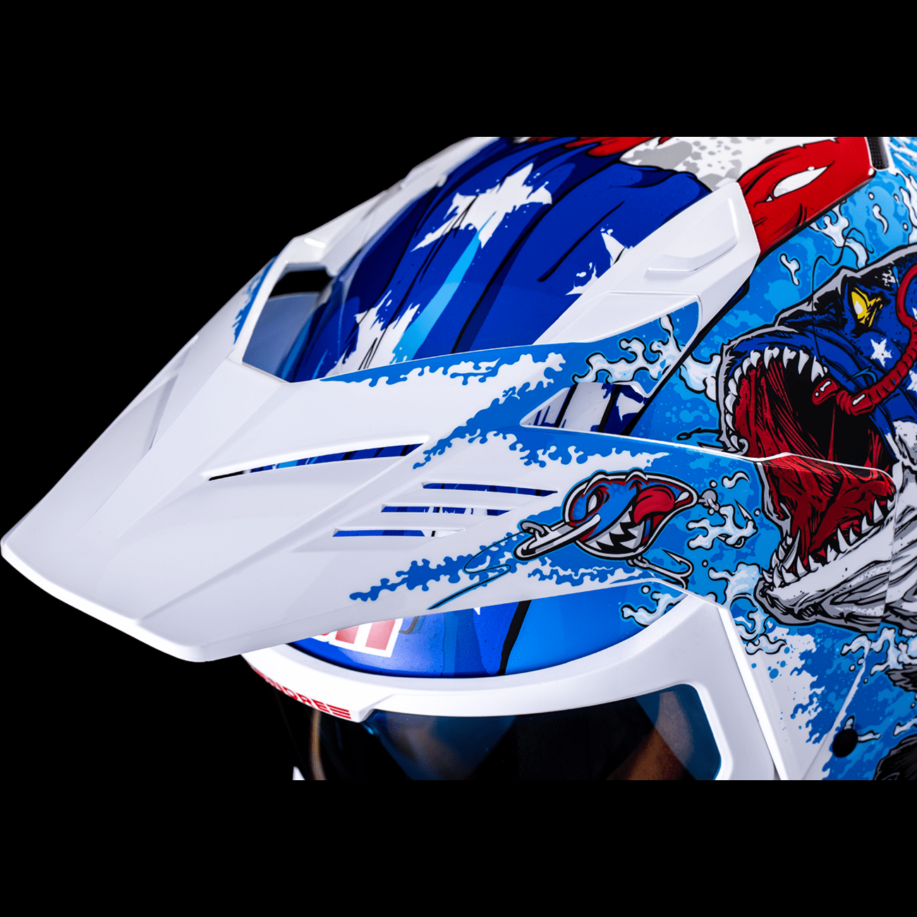 ICON Elsinore™ Helmet American Basstard Blue Medium