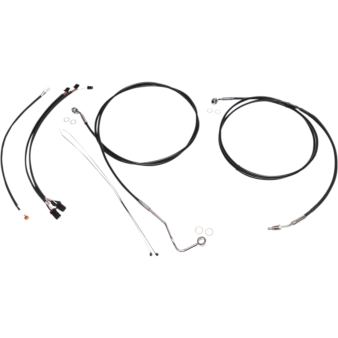 MAGNUM SHIELDING Control Cable Kit XR Black/Chrome 489851