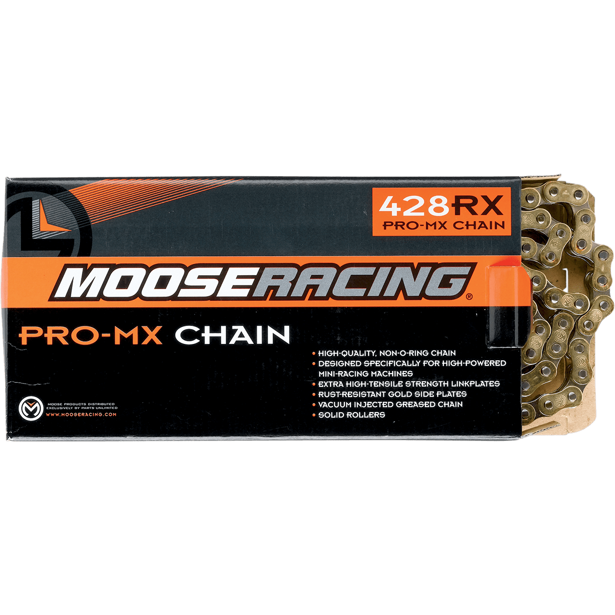 MOOSE RACING 428 RXP Pro-MX Chain Gold 130 Links