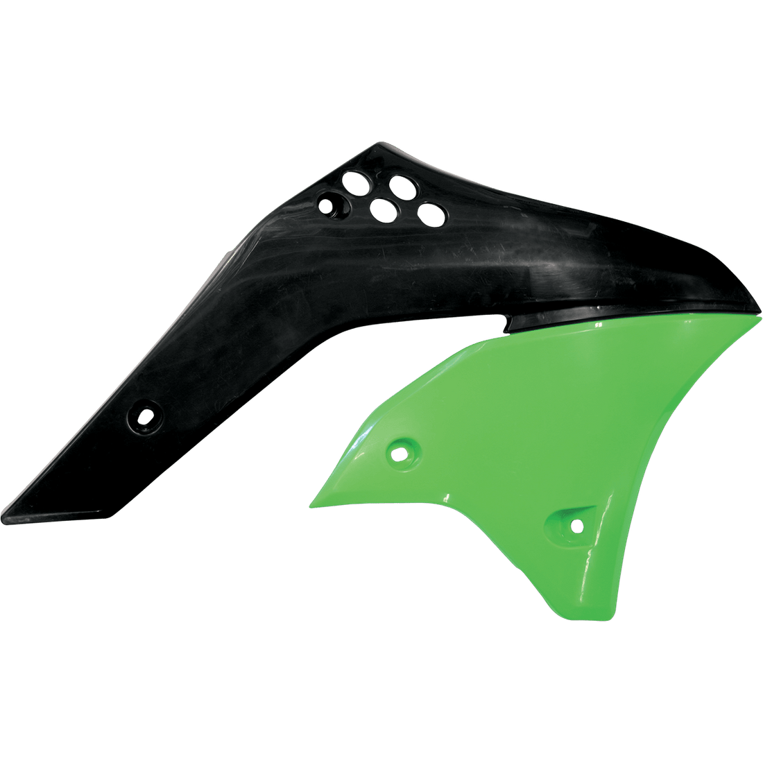 ACERBIS Radiator Shrouds '06 OE Green/Black