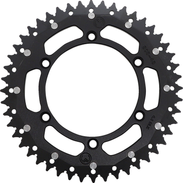 MOOSE RACING Dual Sprocket Black 48 Tooth