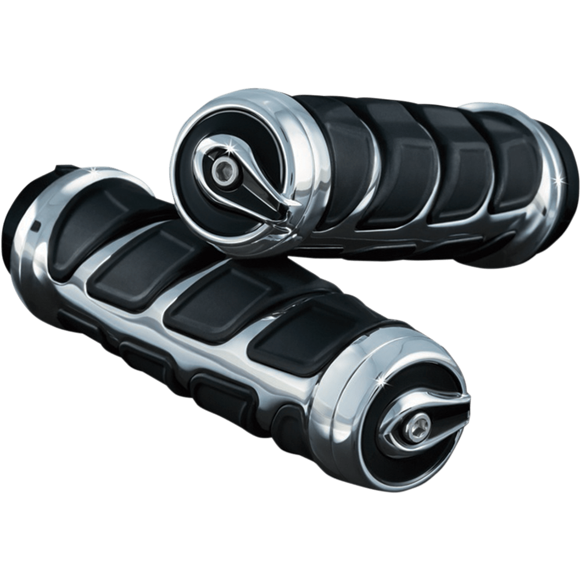 KURYAKYN Grips Kinetic™ Chrome